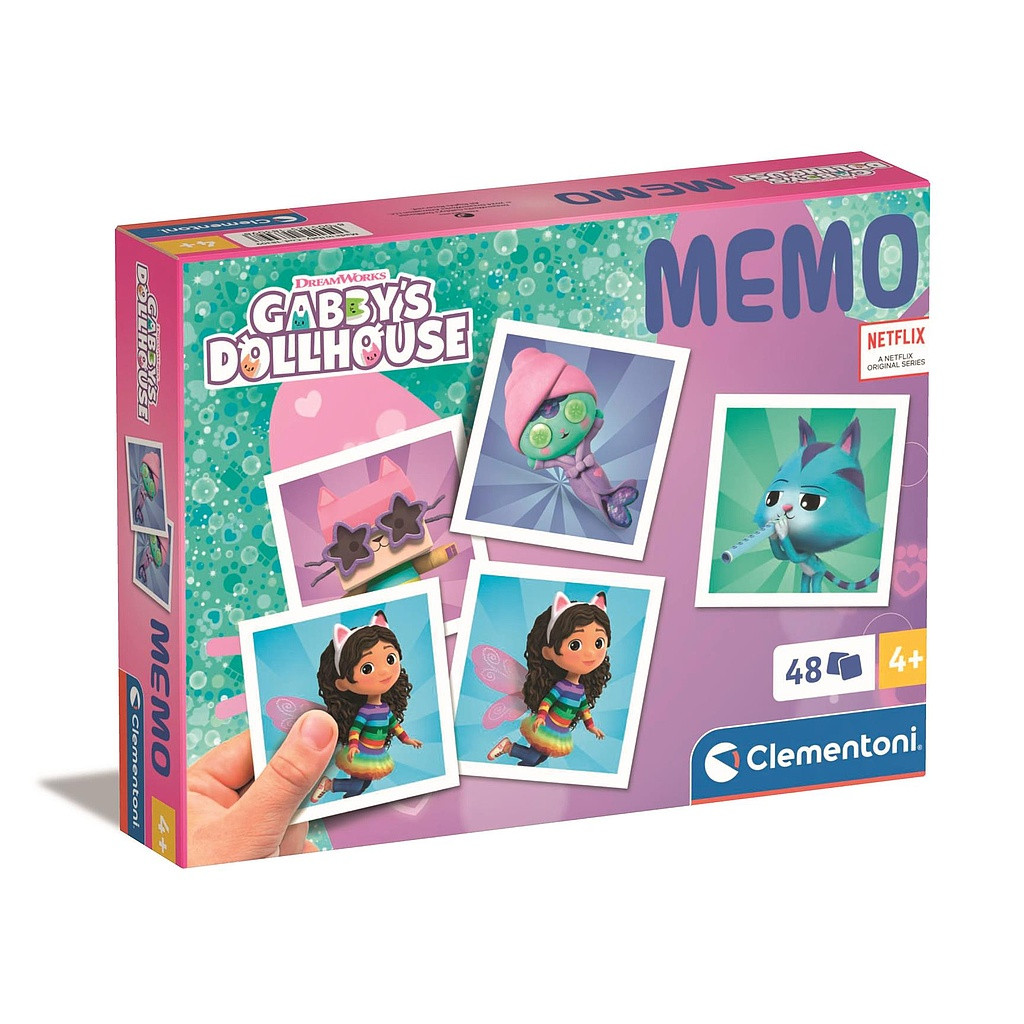 Gabby's Dollhouse Fairy 48-osaline memoriin Clementoni – tootepilt