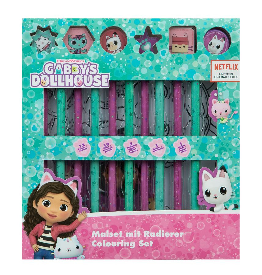 Gabby's Dollhouse Friends värvimiskomplekt – tootepilt