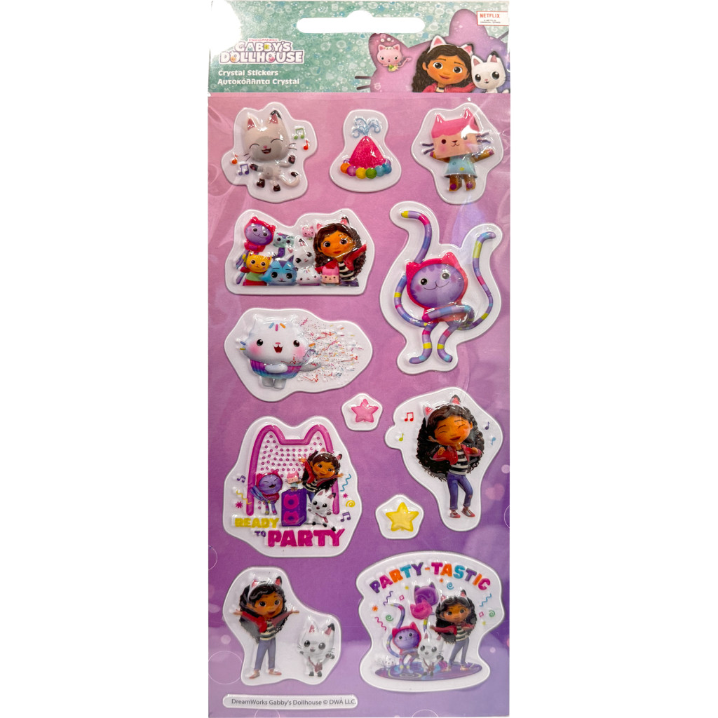 Gabby's Dollhouse Party bubble kleeps – tootepilt