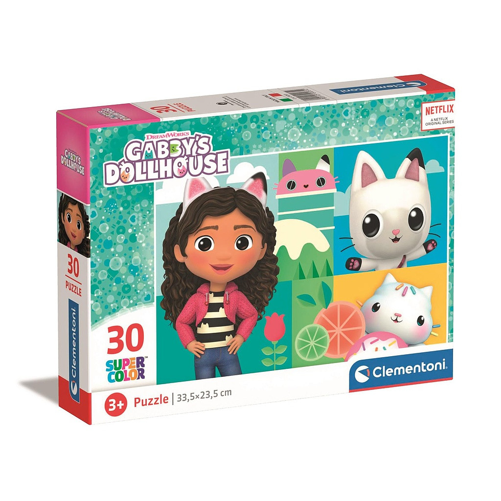 Gabby's Dollhouse Pictures 30-osaline Clementoni pusle – tootepilt