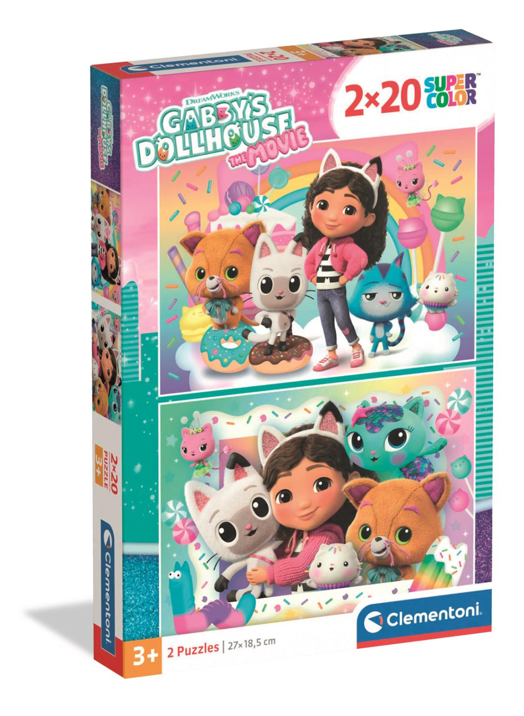 Gabby's Dollhouse Sweet Friends 2×20-osaline pusle Clementoni – tootepilt