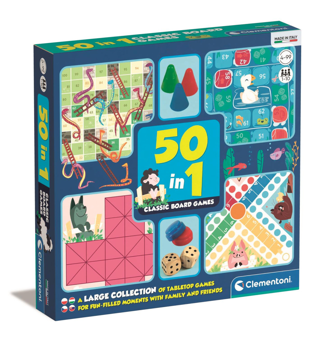 Game Night Classic mängukomplekt 50 in 1 – tootepilt