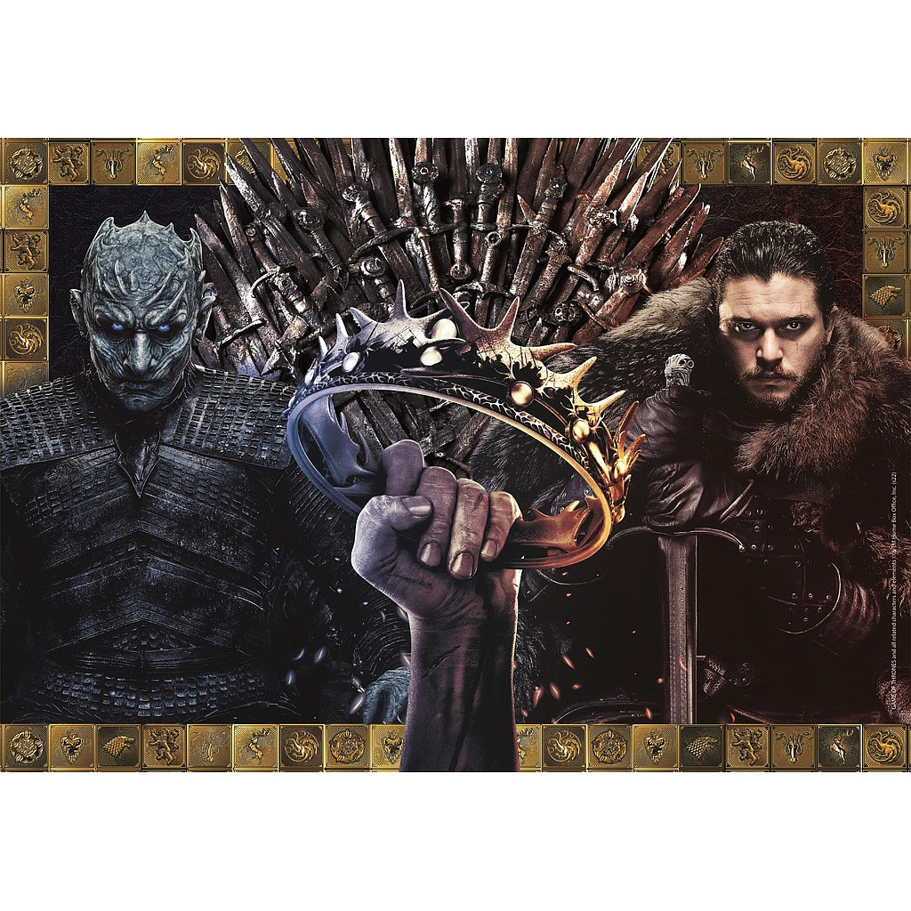 Game of Thrones Ice and Fire 1000-osaline Compact pusle Clementoni – detailvaade 2