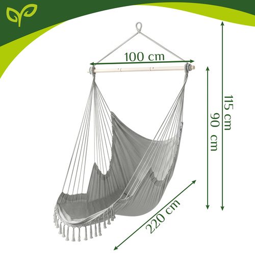 Gardlov boho-stiilis ripptool jalatoega, 2 ühes