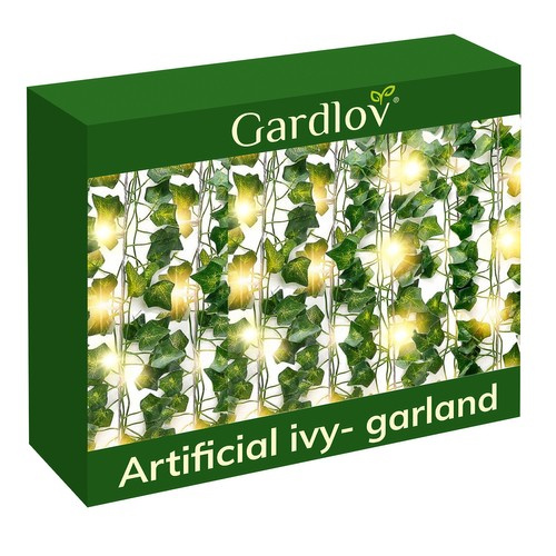 Gardlov kunstluuderohi LED-valgustusega 24538