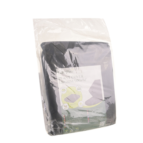 Gardlov must UV-kindel umbrohutõkkekangas, 1,6 × 20 m, 50 g/m²