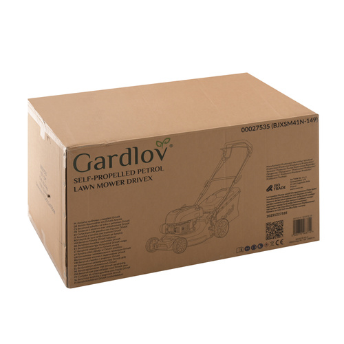 Gardlov veoga bensiinimootoriga muruniiduk, 40,6 cm, pesuliitmikuga