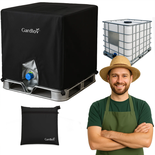 GARDLOVi kaitsekate 1000-liitrisele IBC veemahutile