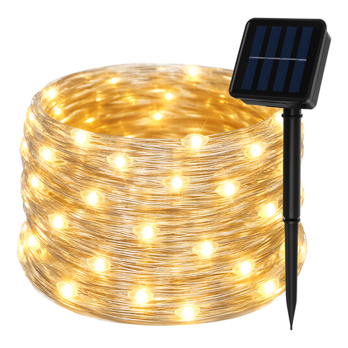 Gardlovi päikesepatareiga LED-valguskett, 15 m, IP44