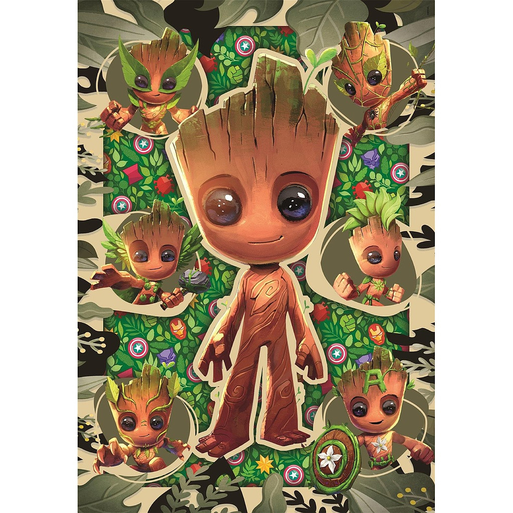 Guardians of the Galaxy 104-osaline Clementoni pusle – detailvaade 2