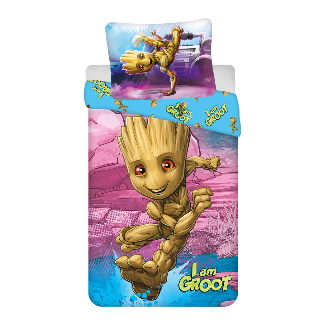 Guardians of the Galaxy I am Groot I am Groot voodipesukomplekt 140x200cm, 70x90 cm – tootepilt