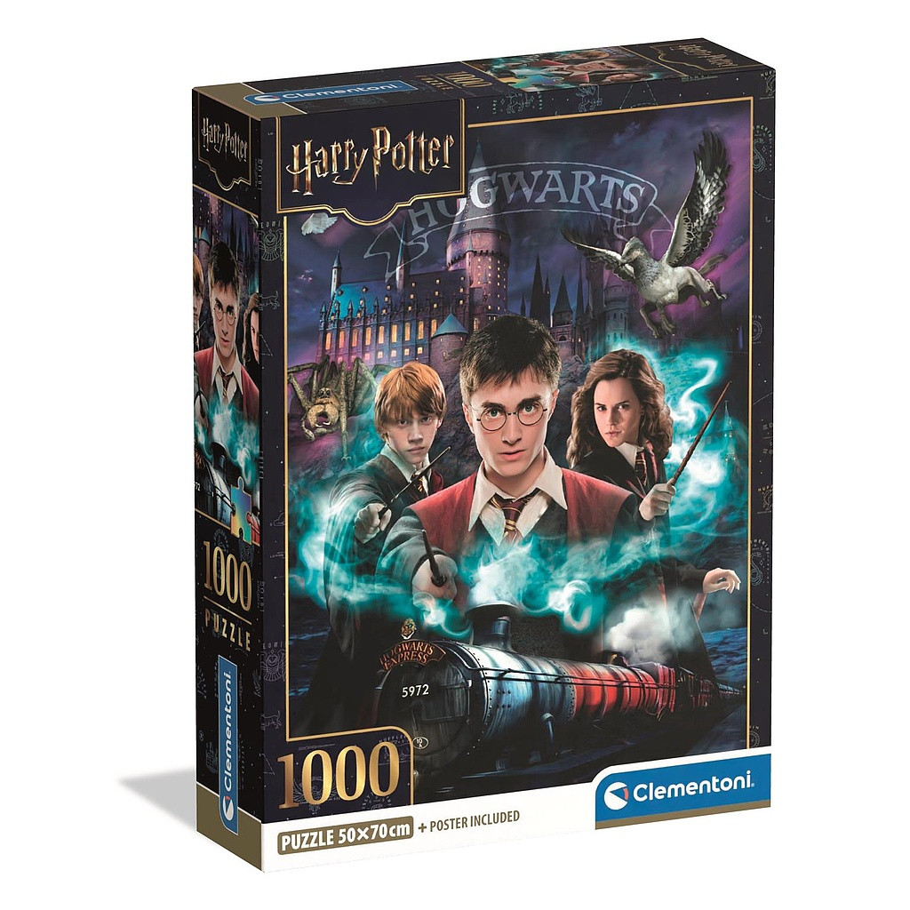 Harry Potter 1000-osaline Compact pusle Clementoni – tootepilt