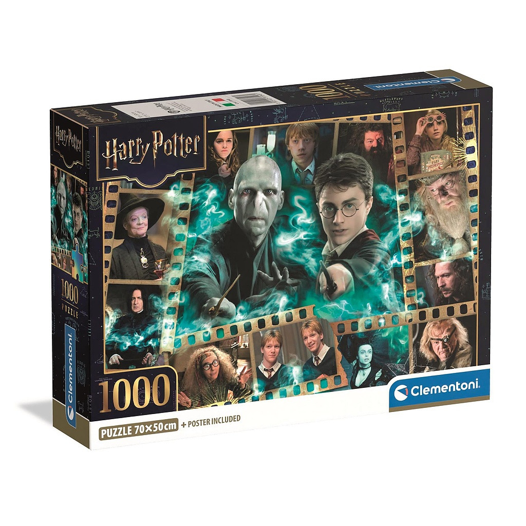 Harry Potter 1000-osaline Compact pusle Clementoni – tootepilt