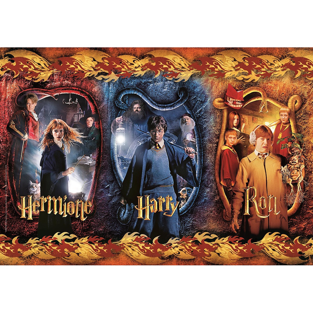 Harry Potter Chamber of Secrets 104-osaline Clementoni pusle – detailvaade 2