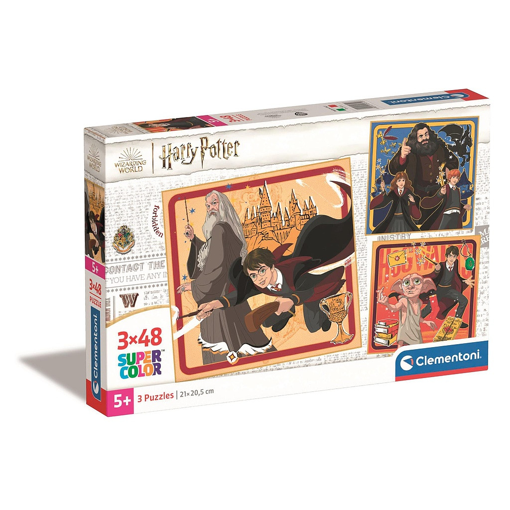 Harry Potter Chronicles 3×48-osaline pusle Clementoni – tootepilt