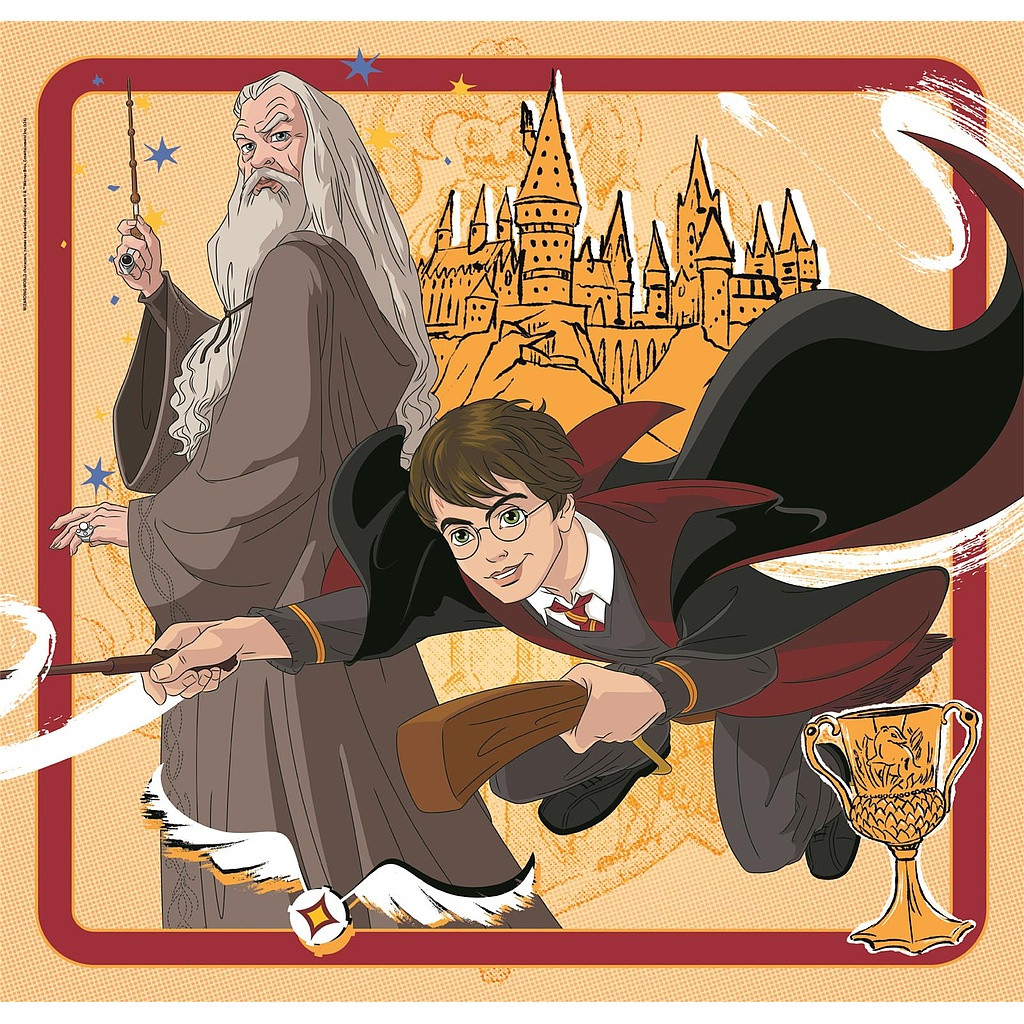 Harry Potter Chronicles 3×48-osaline pusle Clementoni – detailvaade 2