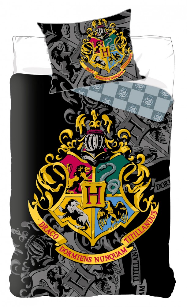 Harry Potter Crest voodipesukomplekt 140×200cm, 70×90 cm – tootepilt