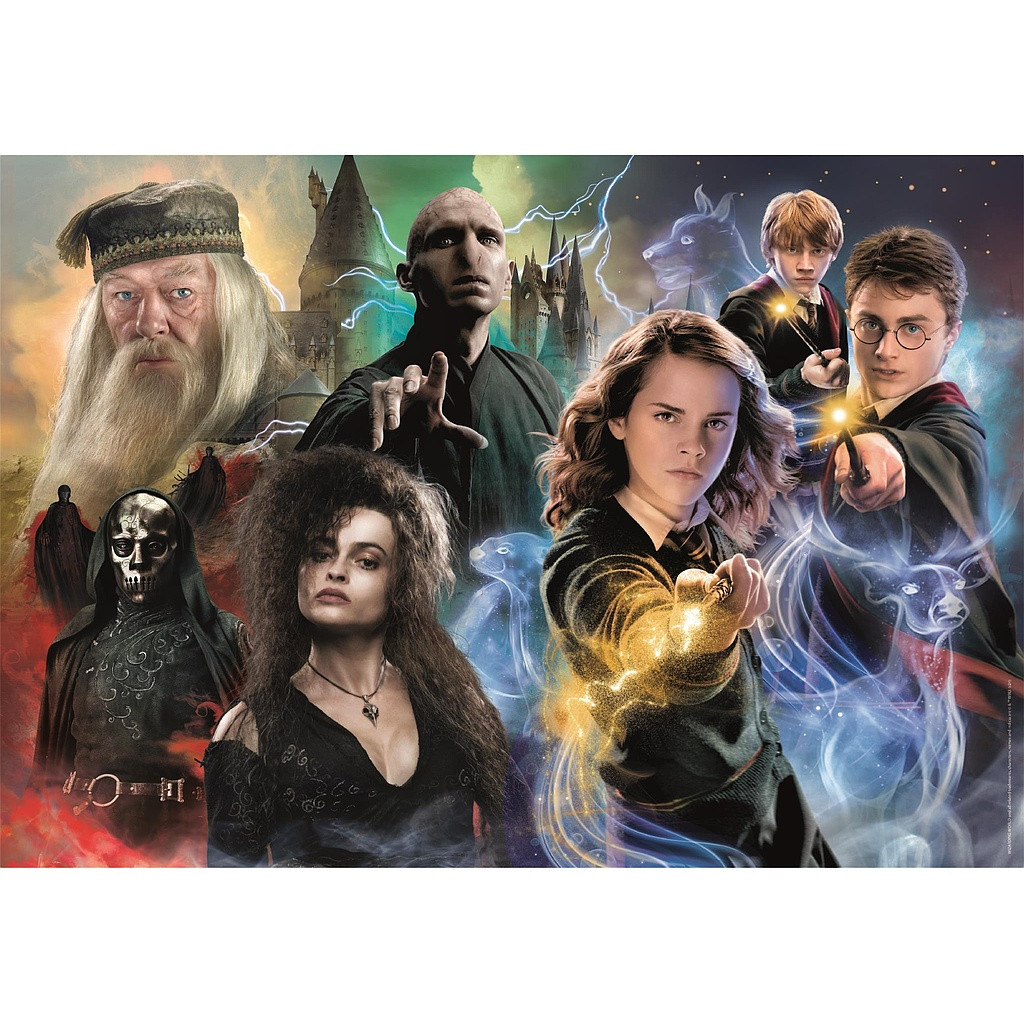 Harry Potter Dark vs. Light 104-osaline Clementoni pusle – detailvaade 2