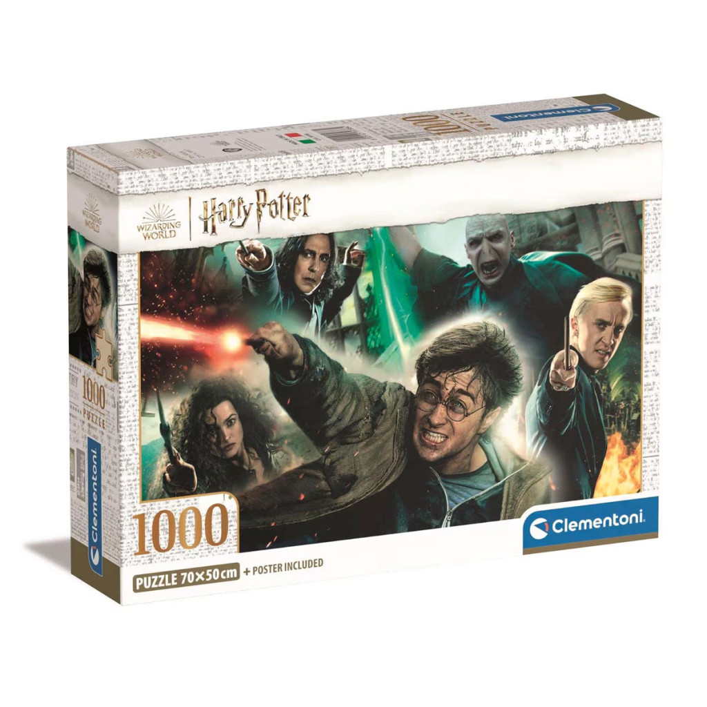 Harry Potter Duel 1000-osaline Clementoni pusle – tootepilt
