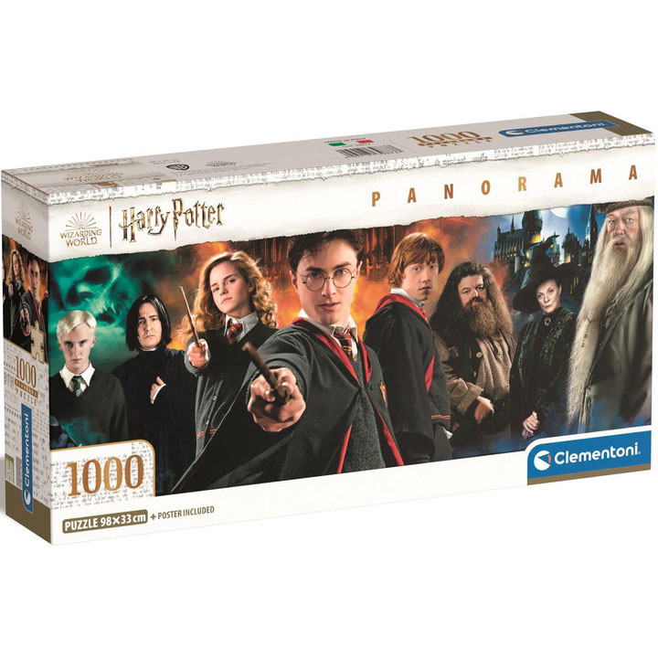 Harry Potter Foe 1000-osaline panoramic pusle Clementoni – tootepilt