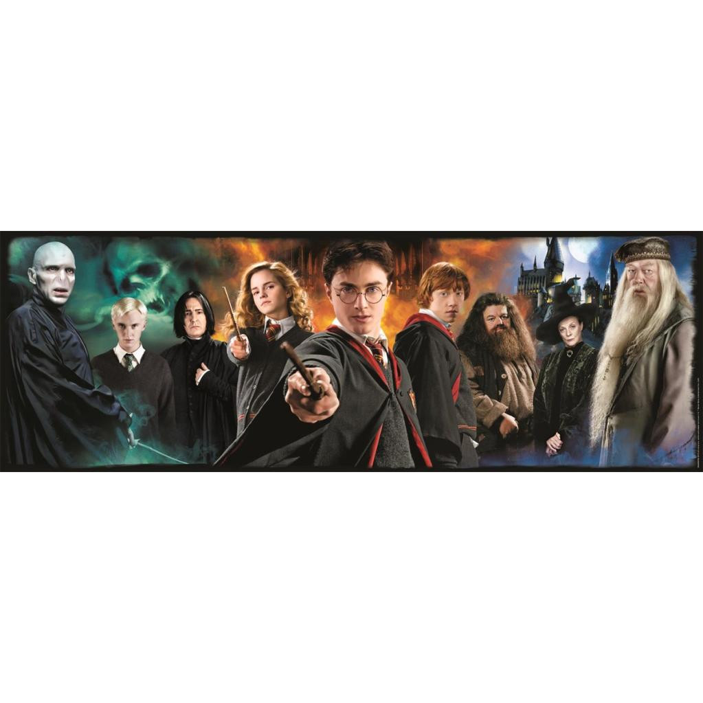 Harry Potter Foe 1000-osaline panoramic pusle Clementoni – detailvaade 2