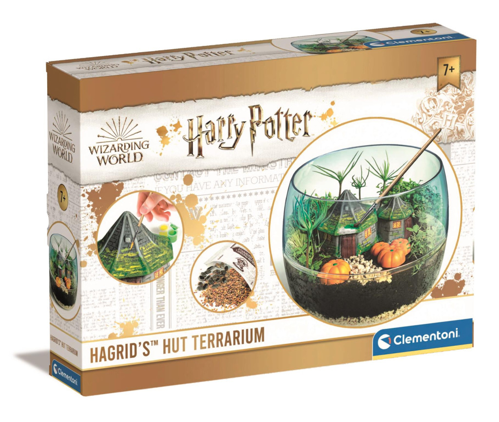 Harry Potter Hagrid Hut terraariumikomplekt Clementoni – tootepilt