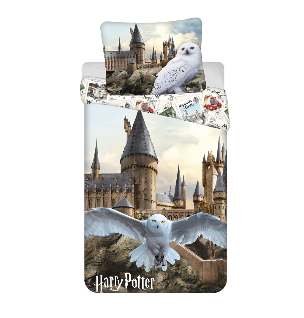 Harry Potter Hedwig Fly bedding cover 140x200cm, 70x90 cm – tootepilt