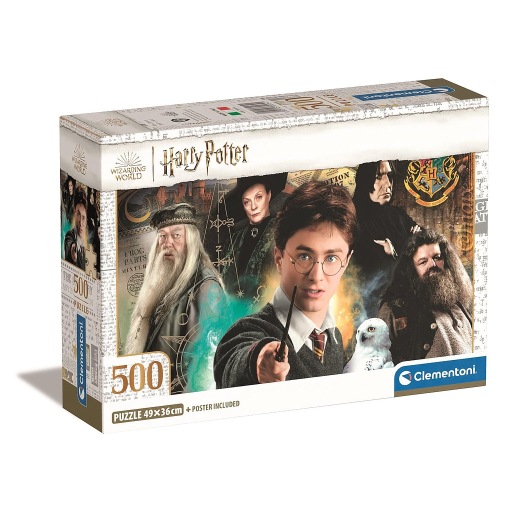Harry Potter League 500-osaline pusle Clementoni – tootepilt