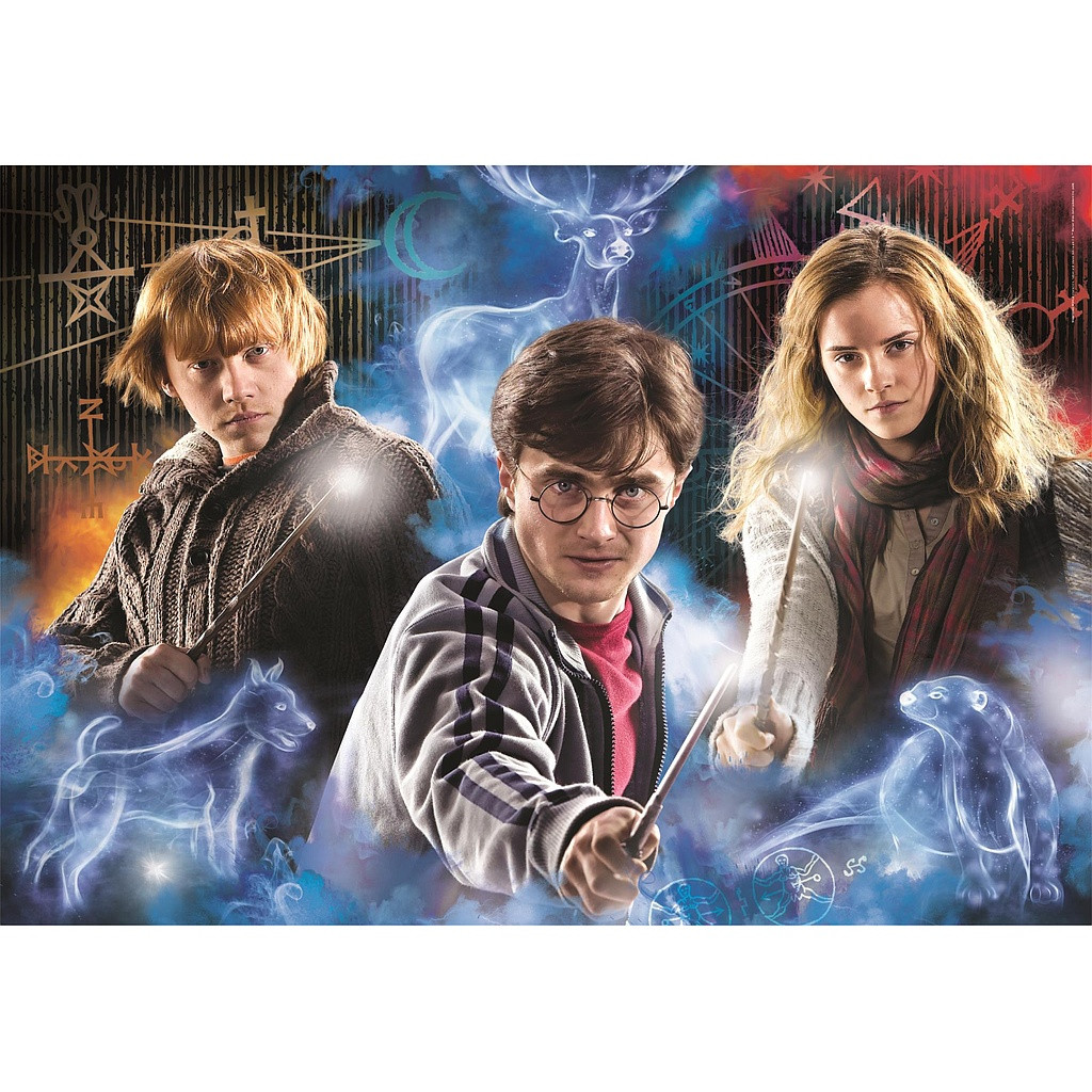 Harry Potter Patronus Clementoni 500-osaline pusle – detailvaade 2