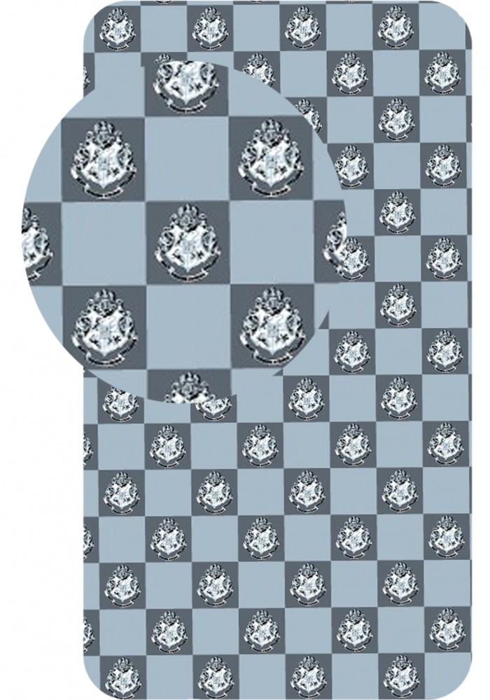 Harry Potter Plaid kummiga voodilina 90x200 cm – tootepilt