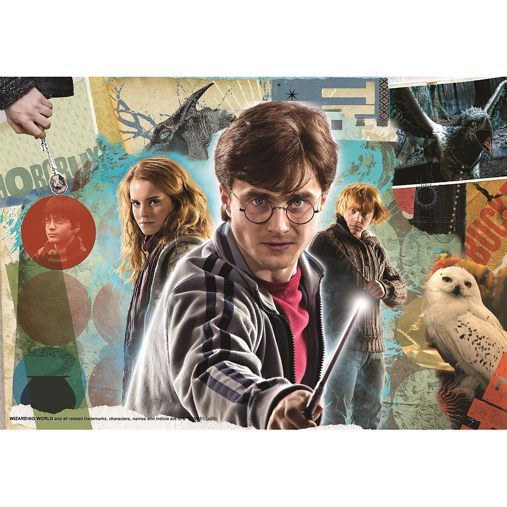 Harry Potter Trio 180-osaline pusle Clementoni – detailvaade 2