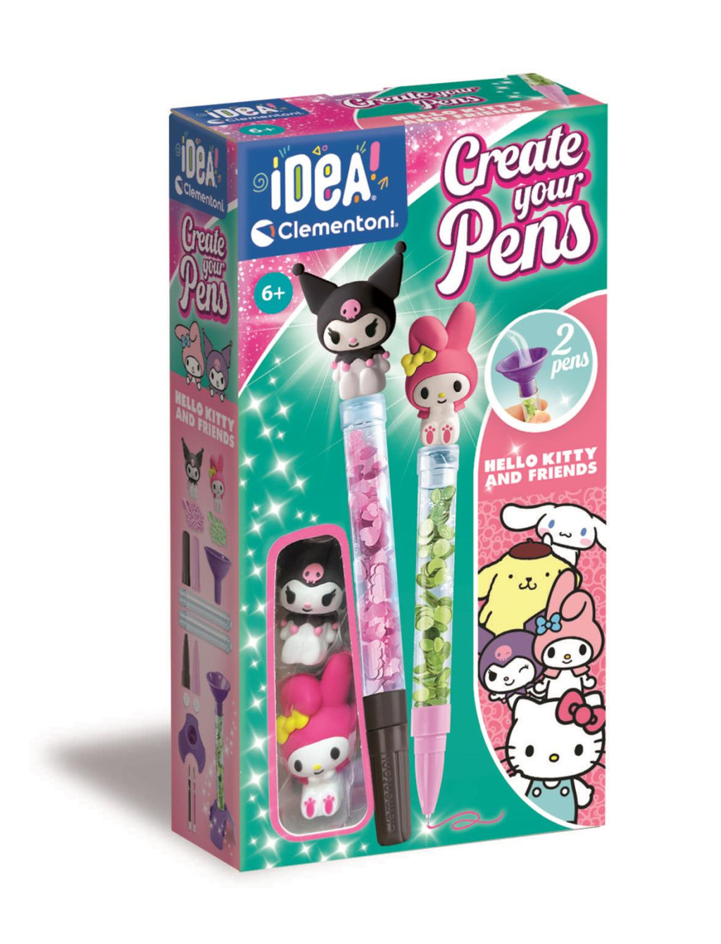 Hello Kitty Black Kuromi pen-making kit Clementoni – tootepilt