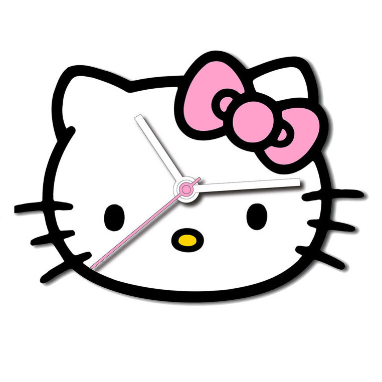 Hello Kitty Bow XL seinakell 50 cm – tootepilt