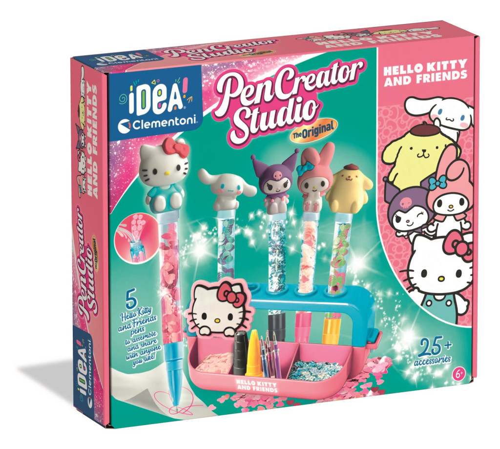 Hello Kitty Friends pliiatsite valmistamise komplekt Clementoni – tootepilt