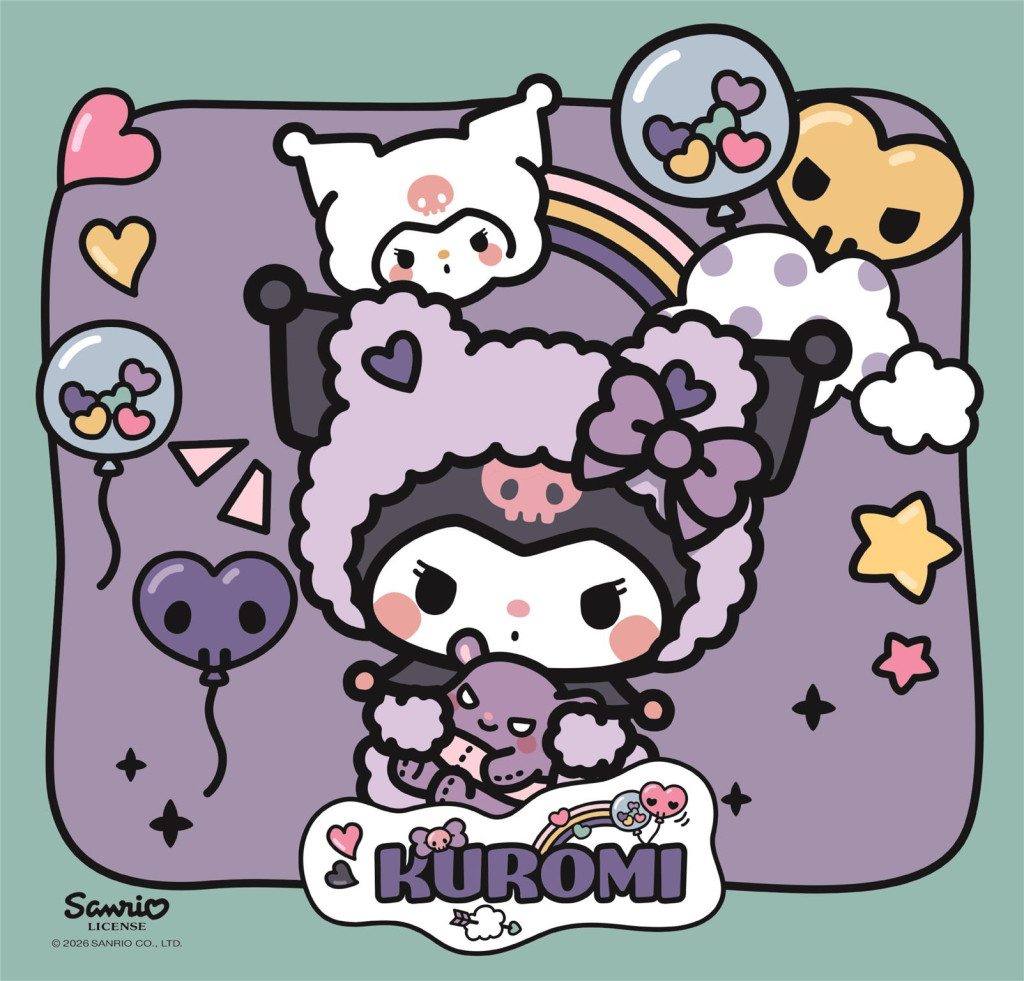 Hello Kitty Kuromi 3×48-osaline pusle Clementoni – detailvaade 2