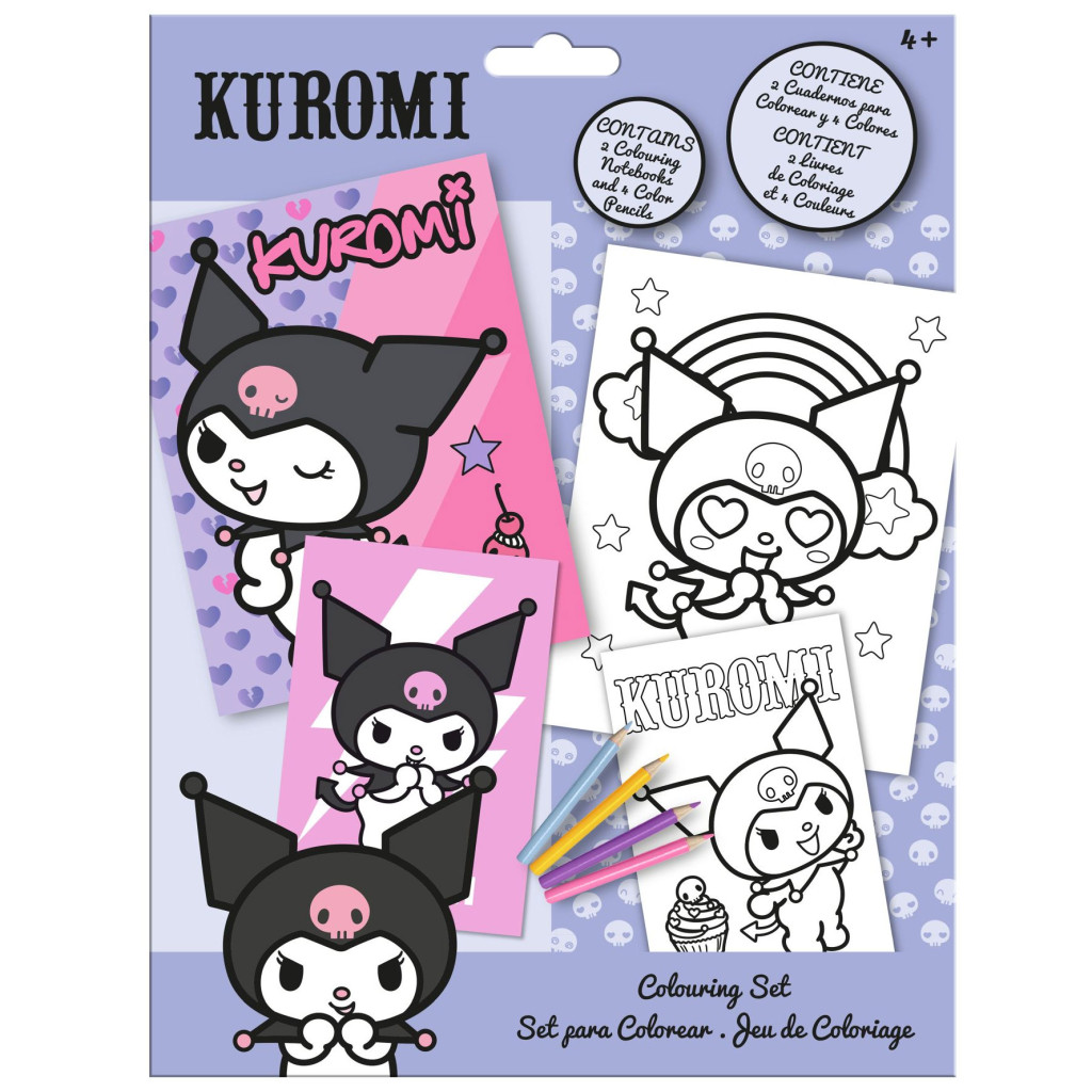 Hello Kitty Kuromi värvimiskomplekt – tootepilt