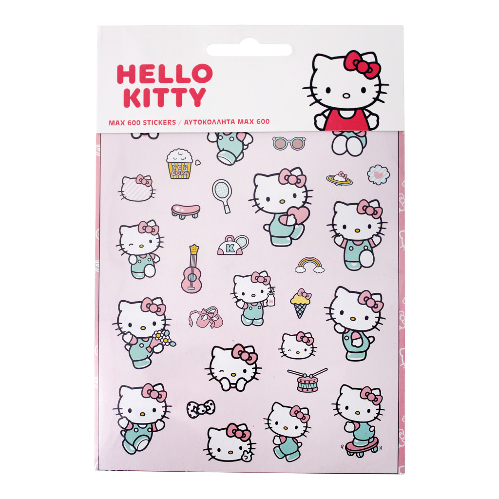 Hello Kitty Summer 600-osaline kleepsukomplekt – tootepilt