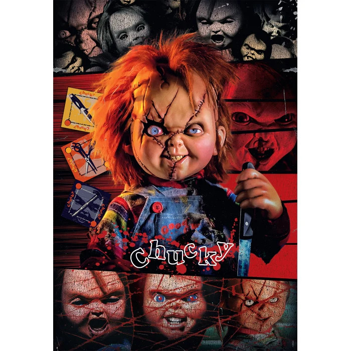 Horror Crazy Chucky 1000-osaline Compact pusle Clementoni – detailvaade 2