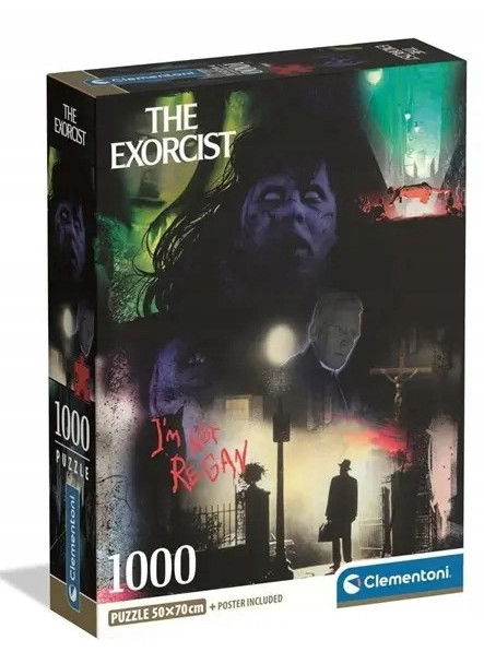 Horror Exorcist 1000-osaline Compact pusle by Clementoni – tootepilt