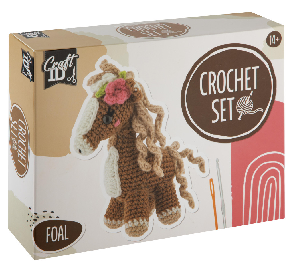 Horses Craft creative crochet set – tootepilt