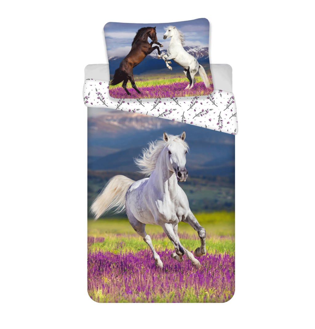 Horses Meadow bedding cover 140x200cm, 70x90 cm – tootepilt