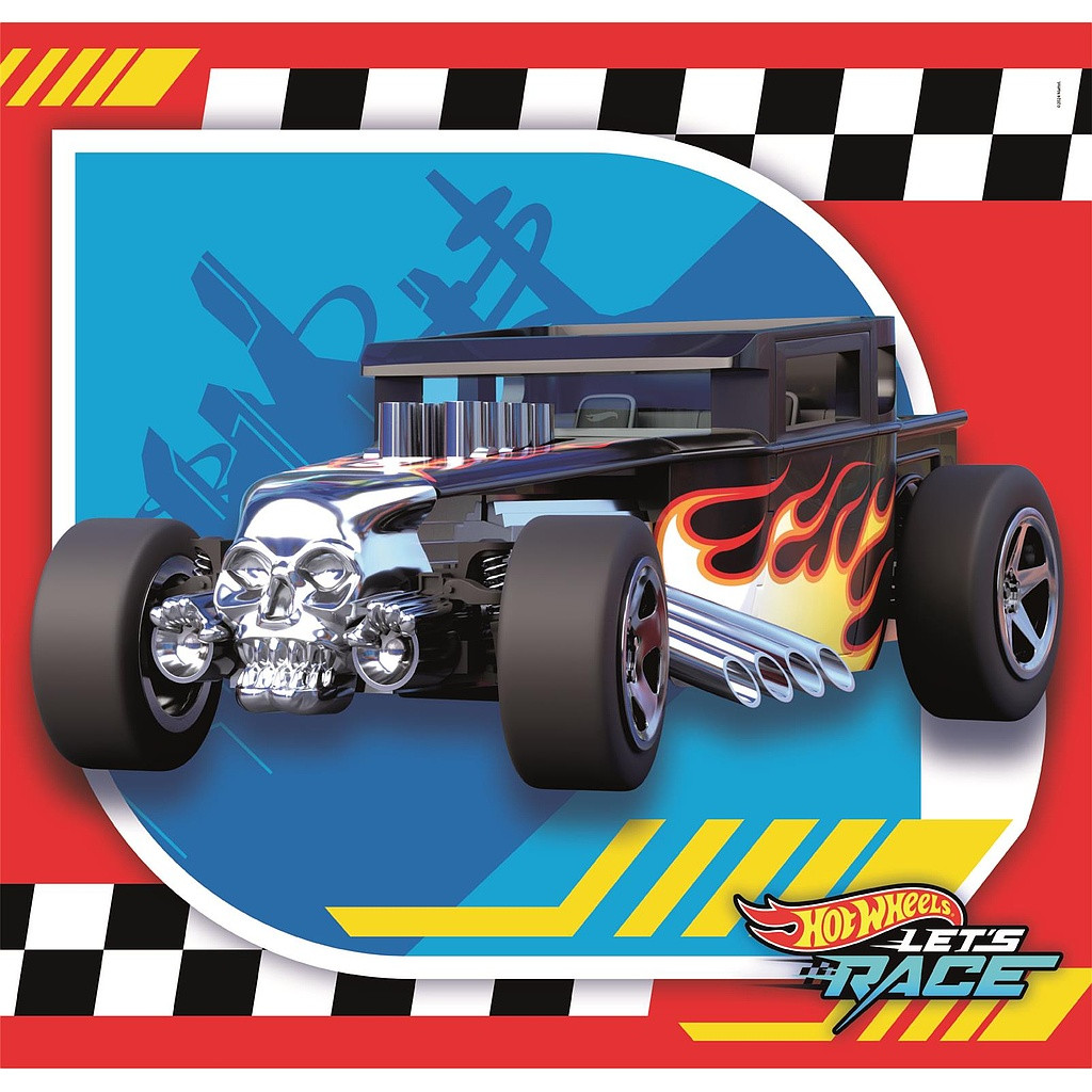 Hot Wheels Go 3×48-osaline Clementoni pusle – detailvaade 2