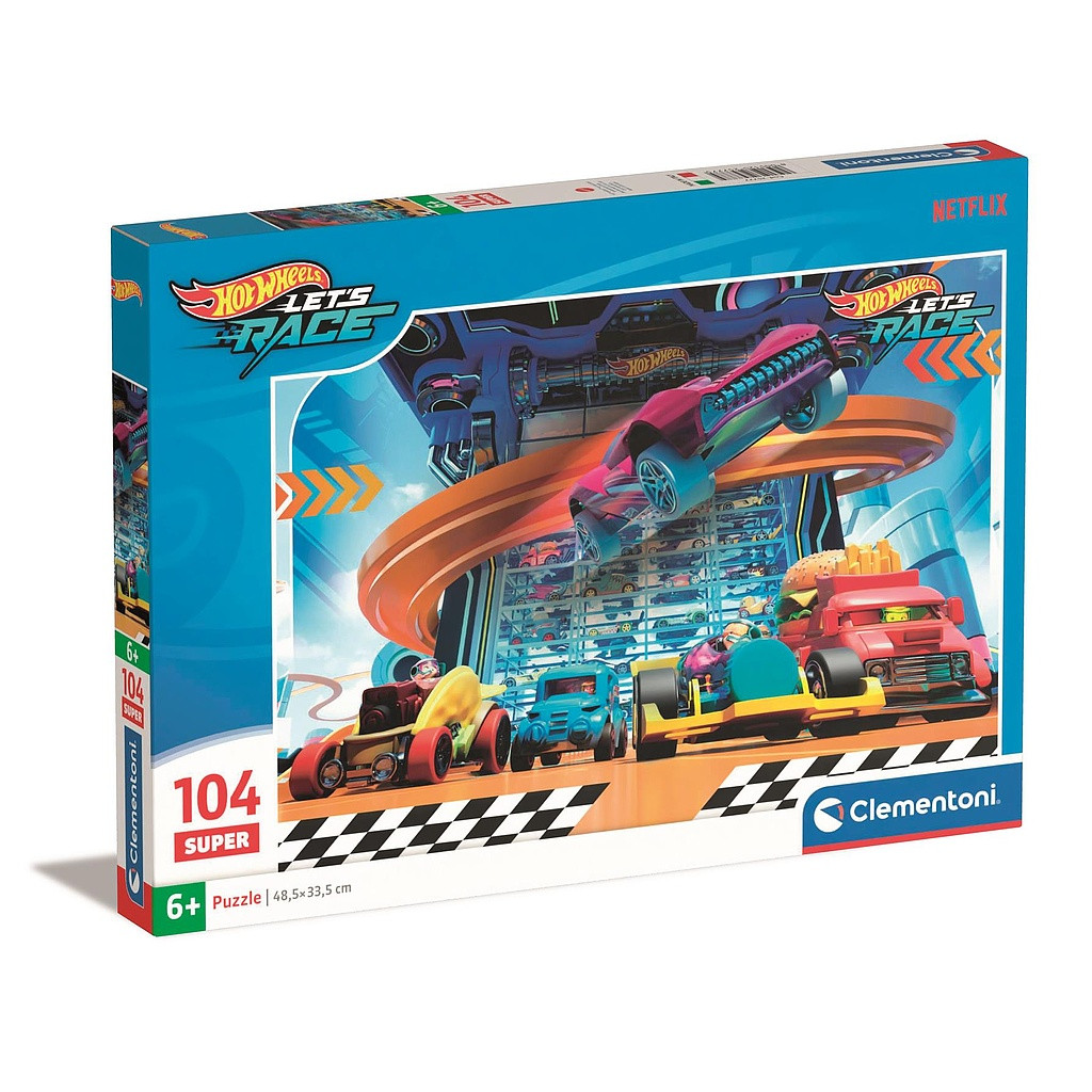Hot Wheels Mid-air 104-osaline Clementoni pusle – tootepilt