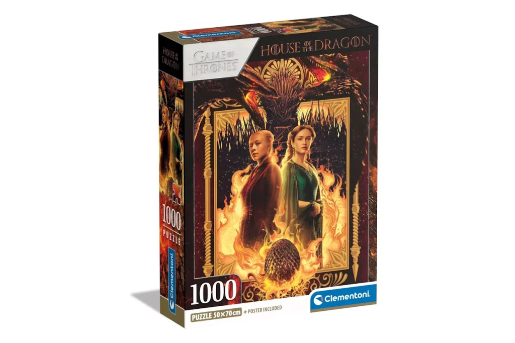 House of the Dragon Clementoni 1000-osaline pusle – tootepilt