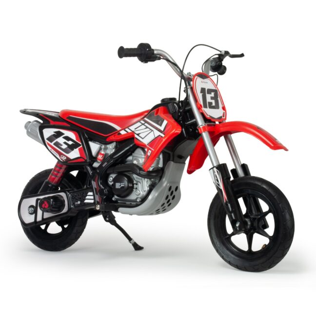 injusa mootor cross punane – detailvaade