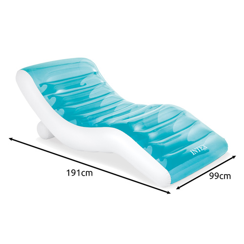 Intex 56874 täispuhutav lamamistool vee peale