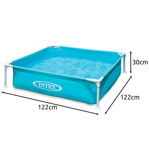 Intex 57173 laste raambassein, 122 × 122 × 30 cm, 342 l
