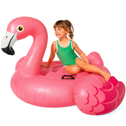 Intex 57558 suur roosa täispuhutav flamingo