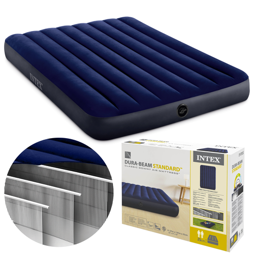 Intex Dura-Beam 64758 kaheinimese õhkmadrats, Fiber-Tech, 137 × 191 × 25 cm