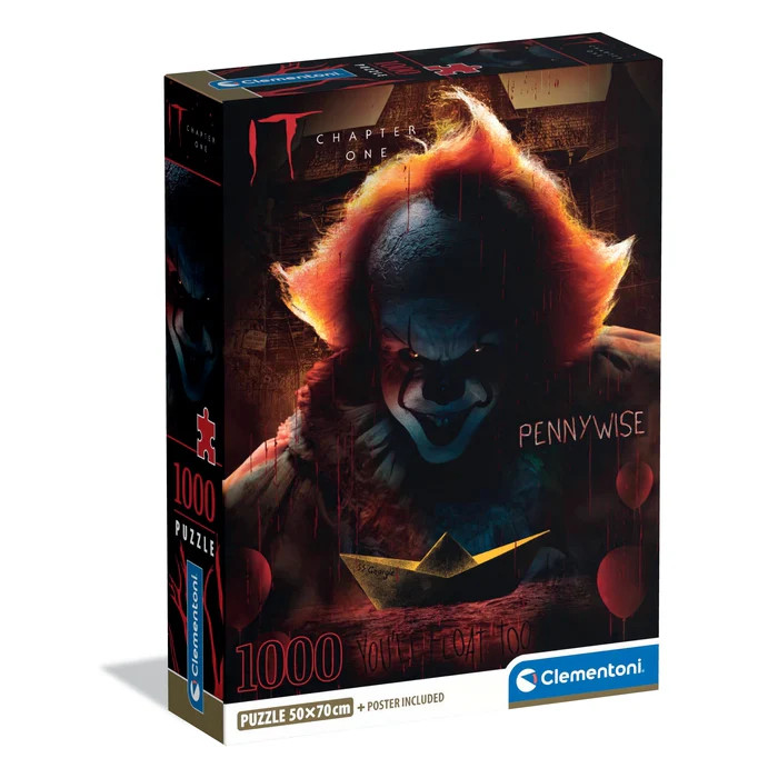 IT Pennywise Clementoni Compact pusle 1000-osaline – tootepilt